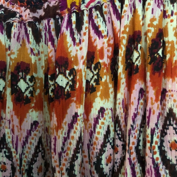 Chaudry KC Boho Indian Gauze Maxi Skirt XXL - Picture 2 of 5